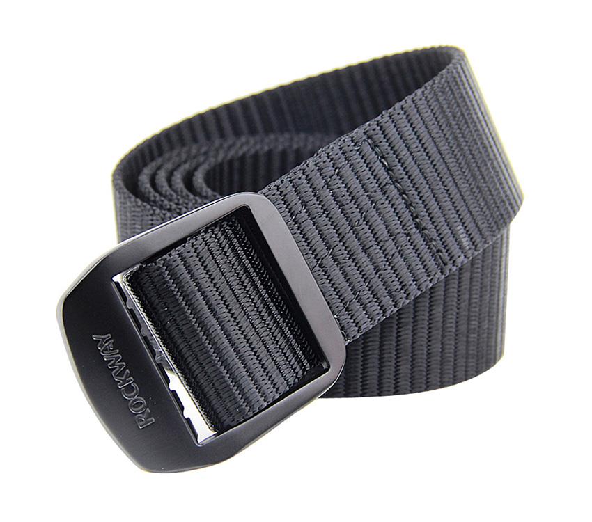 black military web belt
